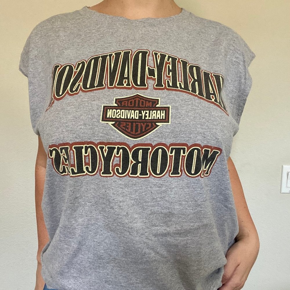 Vintage Harley Davidson Graceland Sleeveless Shirt